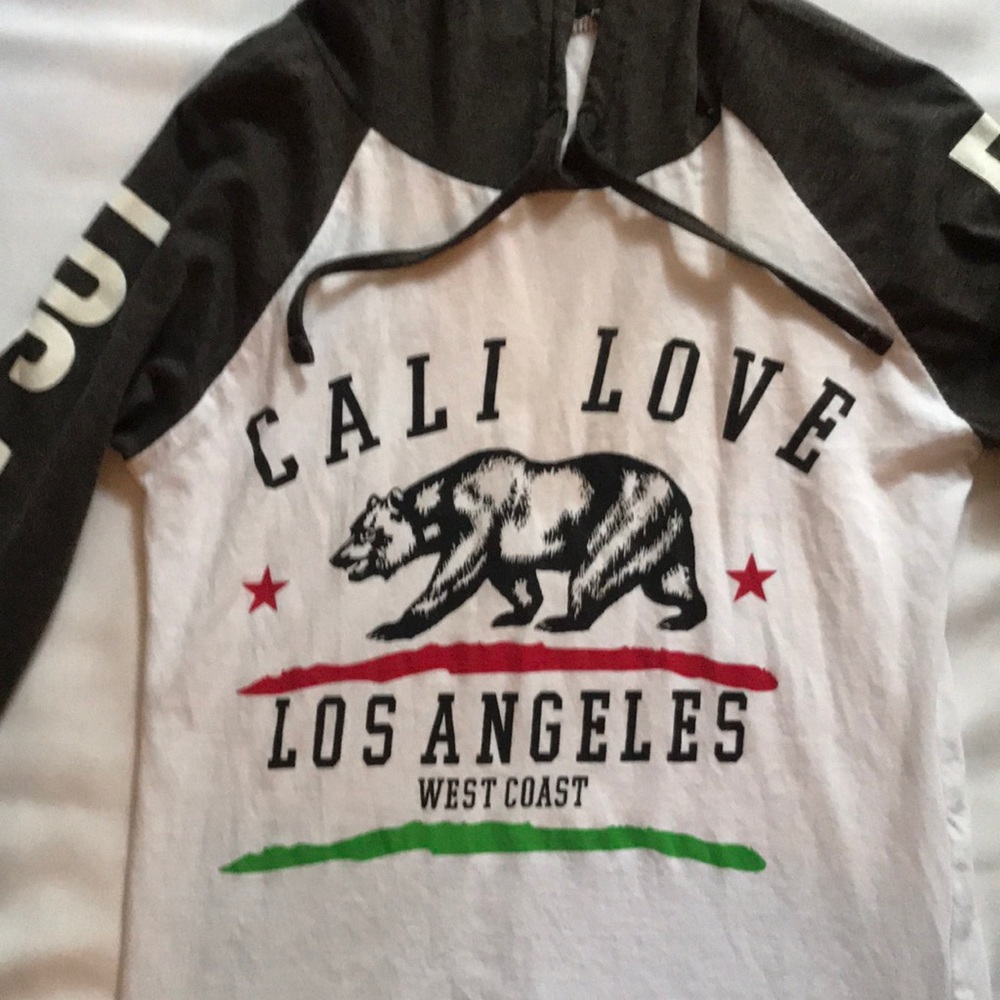 CALI LOVE! Cropped T-shirt Hoodie